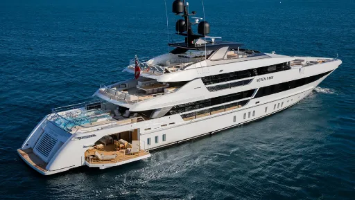 SEVEN SINS Luxury Charter Yacht by Sanlorenzo Charteryachtsfinder.com